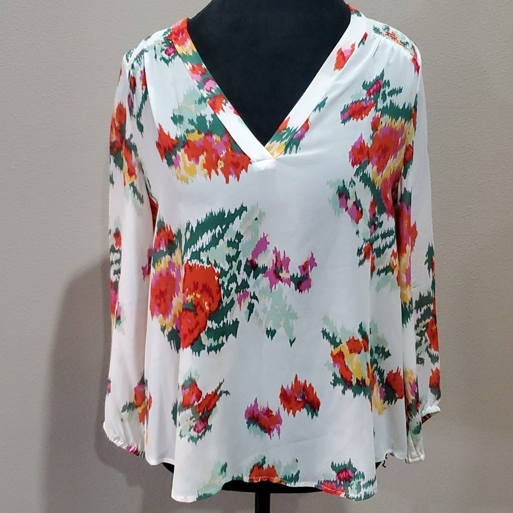 Joie silk floral sheet lightweight top